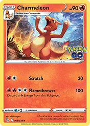 Card image - Charmeleon - 9 from Pokemon Go