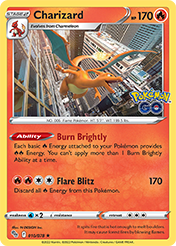 Card image - Charizard - 10 from Pokemon Go