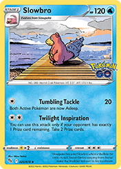 Slowbro Pokemon Go Card List