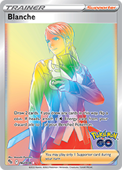 Blanche Pokemon Go Pokemon Card