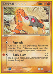 Torkoal POP Series 1 Card List