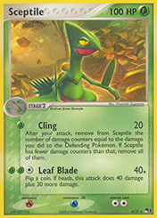 Sceptile POP Series 1 Card List