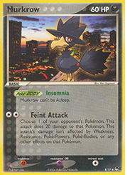 Murkrow POP Series 1 Card List