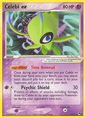 Celebi ex POP Series 2 Card List