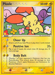 Plusle POP Series 3 Card List