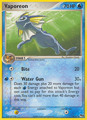 Vaporeon POP Series 3 Card List