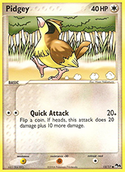 Pidgey POP Series 4 Pokemon Card