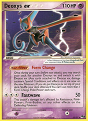 Deoxys ex POP Series 4 Card List