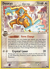 Deoxys δ POP Series 4 Card List