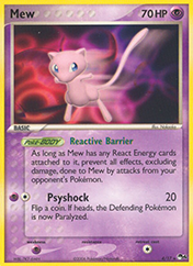 Mew POP Series 4 Card List