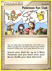 Pokemon Fan Club POP Series 4 Pokemon Card