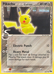 Card image - Pikachu (Delta Species) - 13 from POP Series 5