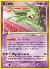 Espeon Star POP Series 5 Card List