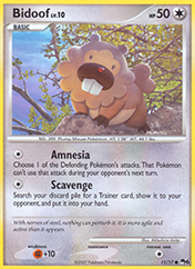 Bidoof POP Series 6 Card List