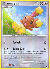 Buneary POP Series 6 Pokemon Card