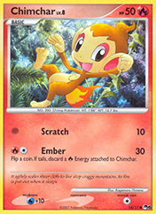 Chimchar POP Series 6 Card List