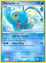 Manaphy POP Series 6 Card List