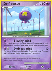 Drifloon POP Series 6 Pokemon Card