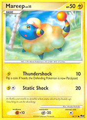 Mareep POP Series 7 Pokemon Card