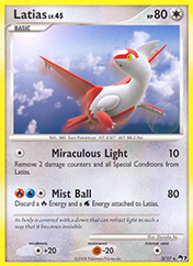 Latias POP Series 7 Card List