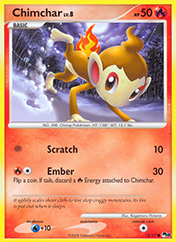 Chimchar POP Series 8 Pokemon Card