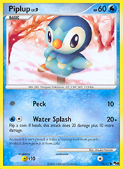 Piplup POP Series 8 Card List