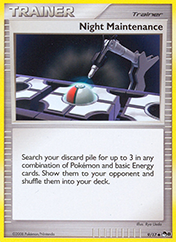 Night Maintenance POP Series 8 Pokemon Card