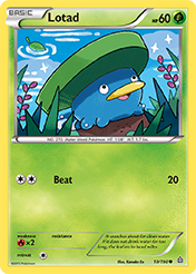 Lotad Primal Clash Card List