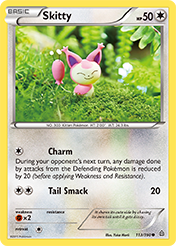 Skitty Primal Clash Pokemon Card