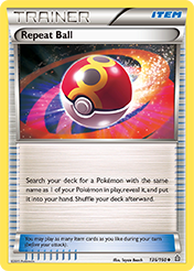 Repeat Ball Primal Clash Pokemon Card