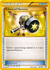 Enhanced Hammer Primal Clash Pokemon Card
