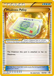 Weakness Policy Primal Clash Pokemon Card