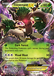 Trevenant-EX Primal Clash Card List