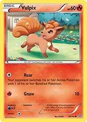 Vulpix Primal Clash Card List