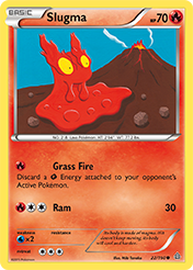 Slugma Primal Clash Pokemon Card