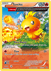 Torchic Primal Clash Pokemon Card