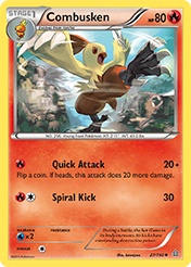 Combusken Primal Clash Pokemon Card