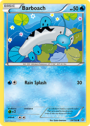 Barboach Primal Clash Pokemon Card