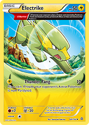 Electrike Primal Clash Pokemon Card