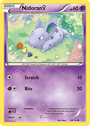 Nidoran♀ Primal Clash Pokemon Card