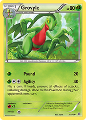 Grovyle Primal Clash Pokemon Card
