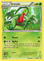 Grovyle Primal Clash Card List