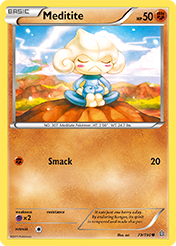 Meditite Primal Clash Pokemon Card