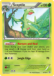 Sceptile Primal Clash Card List