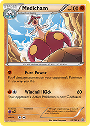 Medicham Primal Clash Pokemon Card