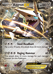 Aggron-EX Primal Clash Pokemon Card