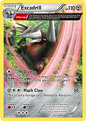 Excadrill Primal Clash Pokemon Card