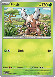Pinsir Prismatic Evolutions Card List