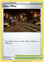 Galar Mine Rebel Clash Pokemon Card