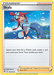 Skyla Rebel Clash Pokemon Card